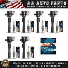 6 Ignition Coil 6 Autolite Spark Plug For Bmw 328i 328ci 328is 1996-2000 2.8l 6 Ignition Coil 6 Autolite Spark Plug For Bmw 328i 328ci 328is 1996-2000 2.8l