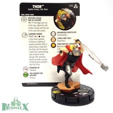 Heroclix Avengers: War of the Realms set Thor 045 Super Rare figure w/card 