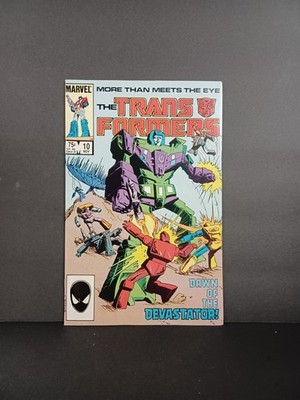 Transformers #10 1st App Constucticons