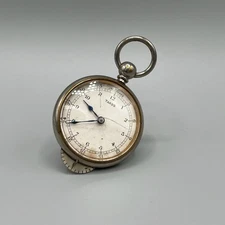 Military British Officers Map Measurement Tool Broken Glass