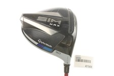 TaylorMade SIM Max Golf Club Mens Right Handed 9-deg Driver Stiff Graphite