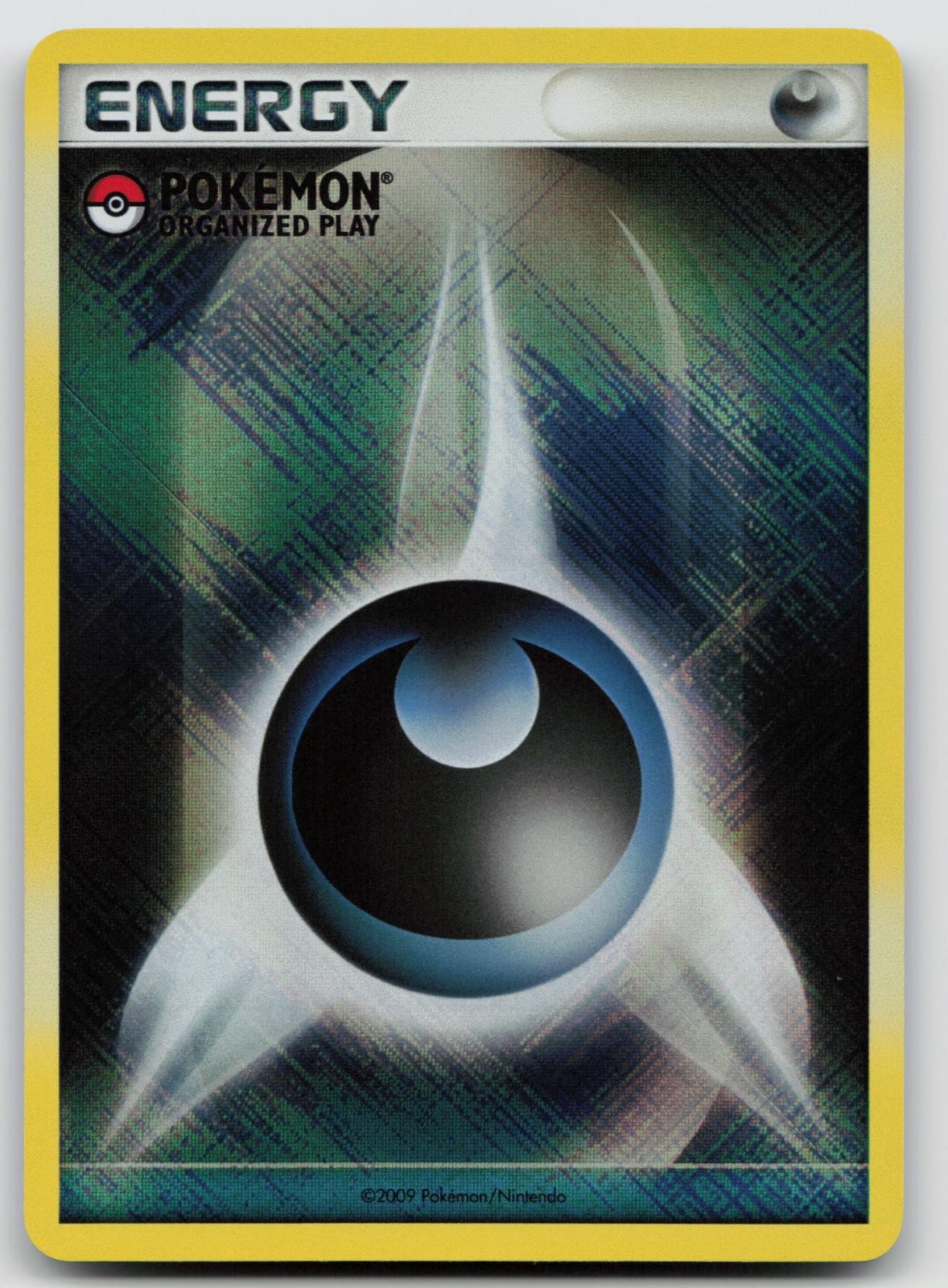 Darkness Energy (2009 Unnumbered POP Promo) Holo League Play Pokemon NM E136