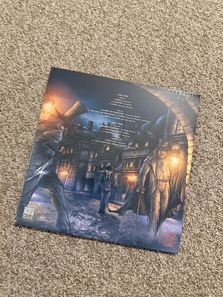 Iced Earth Horror Show Limited Blue Vinyl 2xLP Heavy Metal Archives Sevan - Image 4 of 4