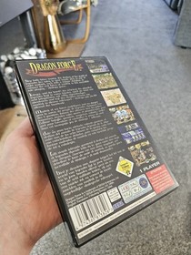 Sega Saturn PAL Dragon Force Complete VGC
