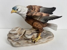 Bald Eagle Ceramic Ornament Figurine Bird