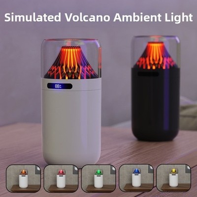 360 ml USB betriebener Luftbefeuchter Diffusor mit buntem für nachtlicht 3 Modi