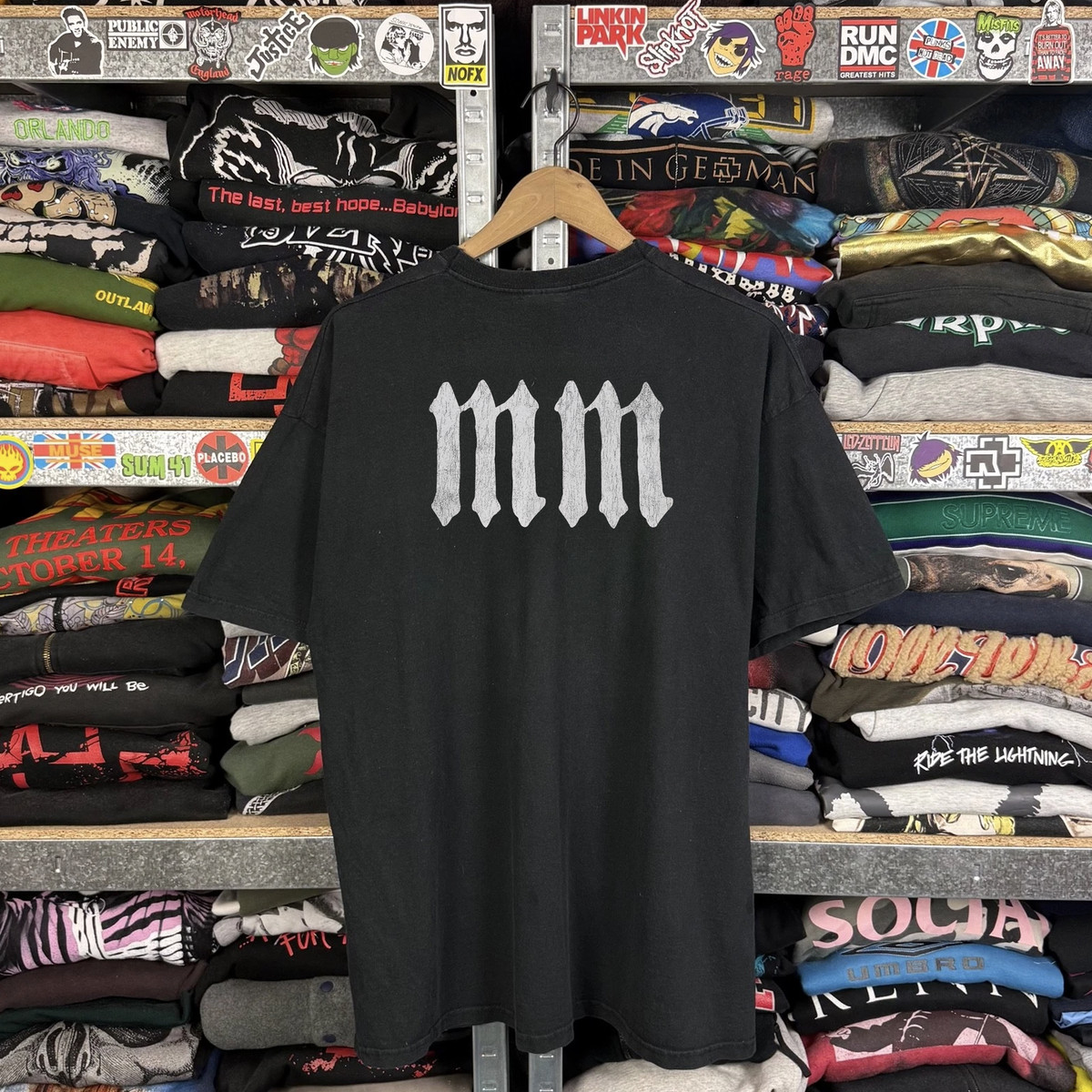 Marilyn Manson Ain't Nuthin' But A Goth Thing Classic T-Shirt Black XXL