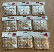 Magnetic Snaps Lot Of 9 Packs Jo-Ann Sew Essentials 6pcs pk. Metal New