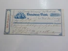 Civil War Check Irish Draft Riot Mayor New York City Signature Paper Money VTG