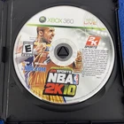 NBA 2K10 (Microsoft Xbox 360, 2009) Disc Only. Tested