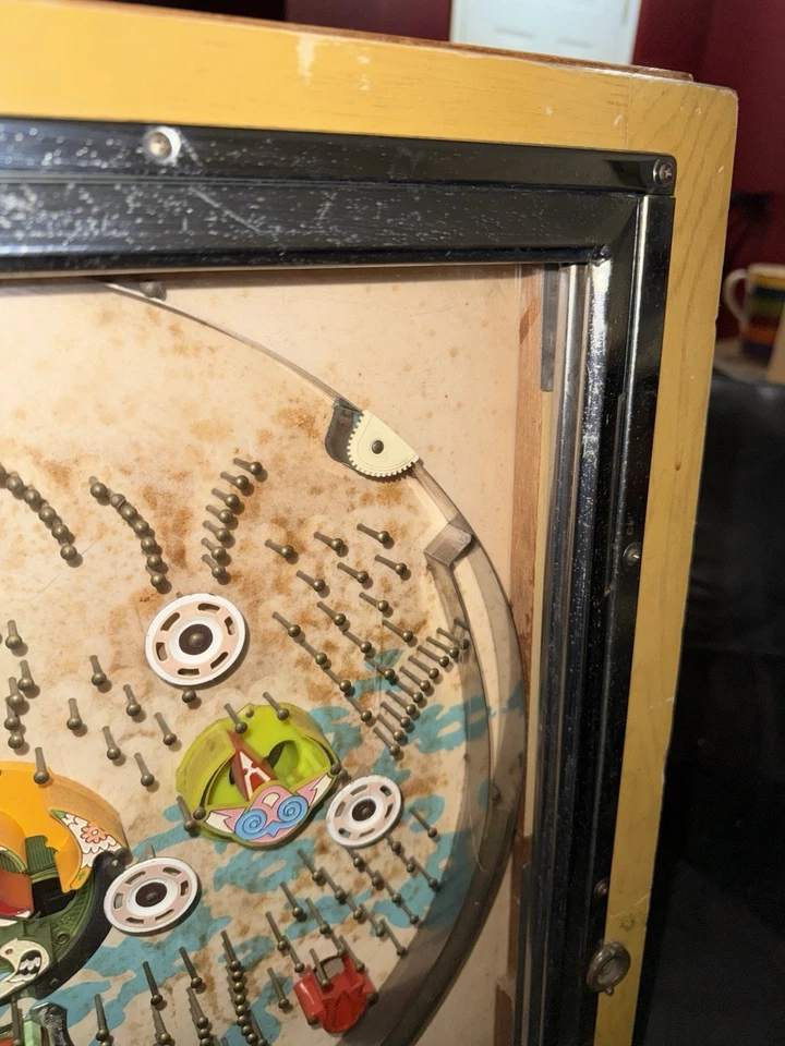 Máquina Pachinko Nishijin Modelo B Super DX (Deluxe) Importación de Japón 1973 Con Bolas Foto 3 de 4