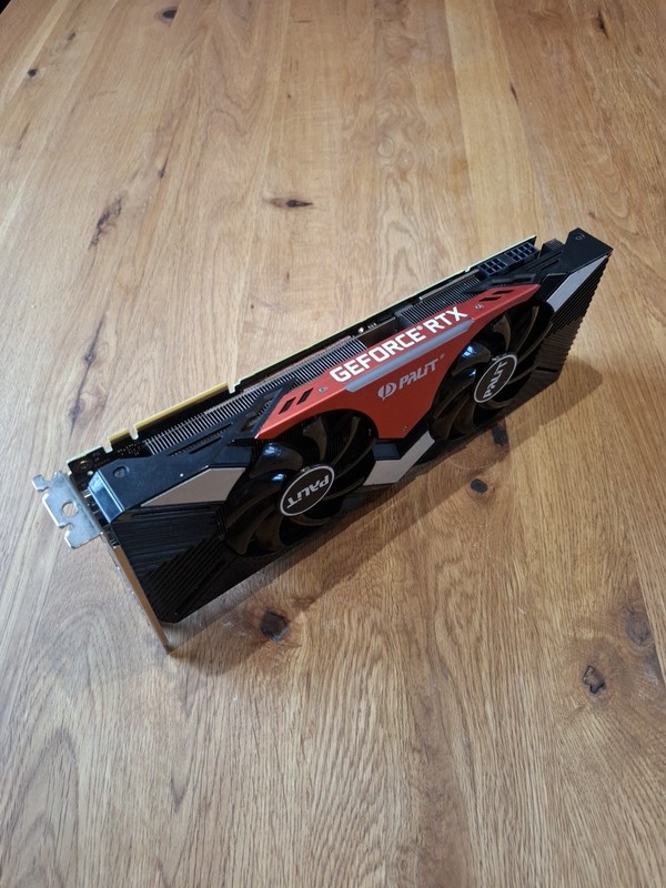 PALIT Gaming PRO NVIDIA GeFORCE RTX-2080 GRAPHICS CARD 8GB GDDR6 PCIE GPU