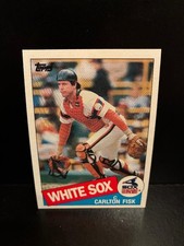 1985 Topps #770 CARLTON FISK-WHITE SOX AND HALL OF FAMER!!  NICE!!