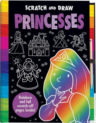Scratch & Draw Princess - Scratch Art Activity Book | Nat Lambert | Englisch