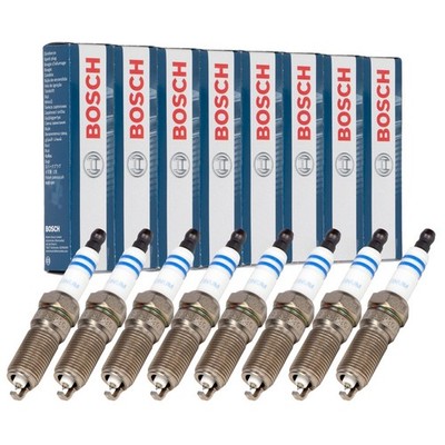 8x BOSCH 0242236672 Zündkerze für FORD MUSTANG MK6 5.0 V8 416/422/450/460 PS