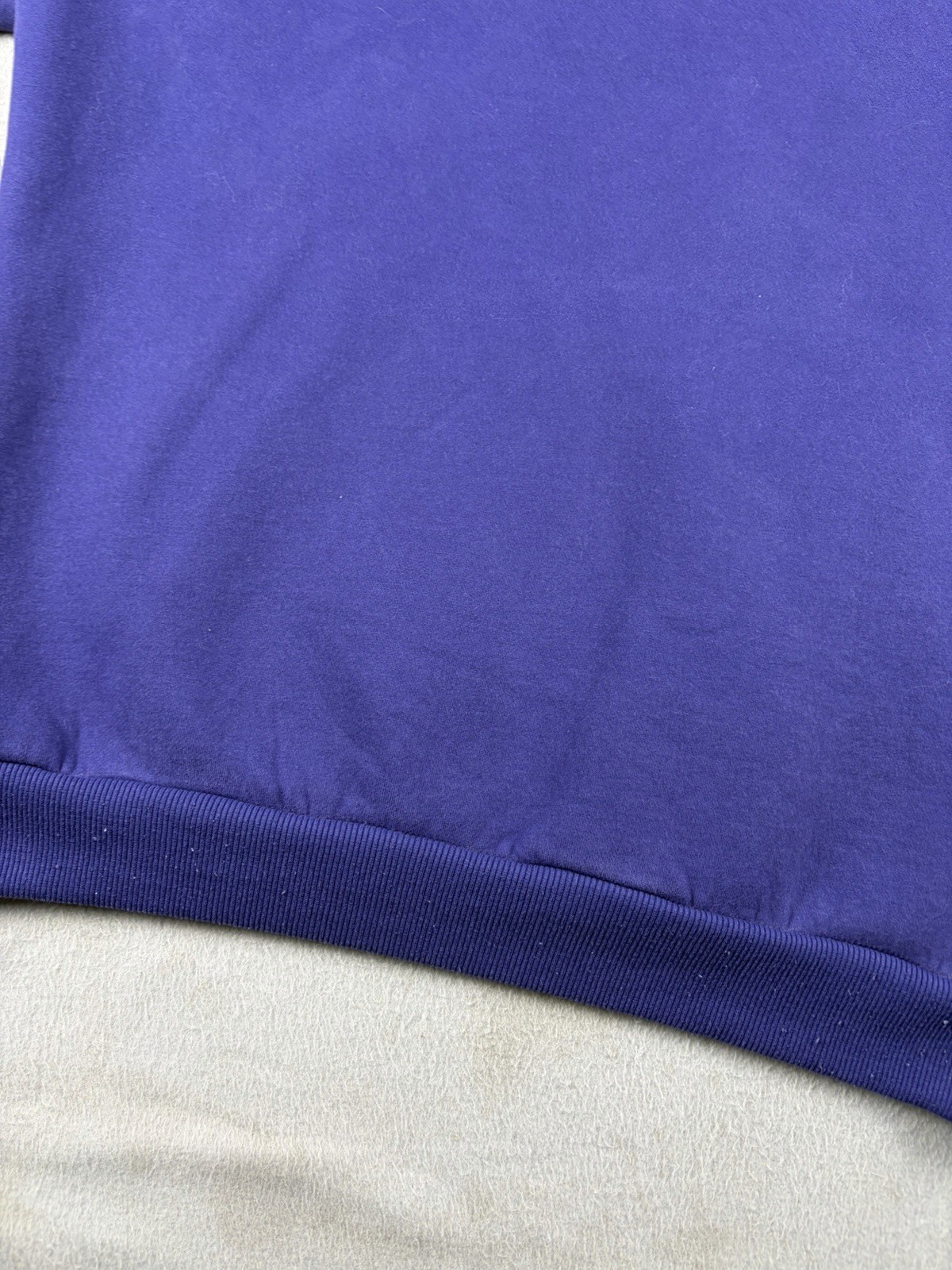 Comfrt Hoodie Mens Medium Blue Fleece Pullover Oversized Unisex Sweatshirt