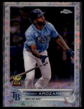 2022 Topps Chrome Logofractor Randy Arozarena Rookie Cup #70 Tampa Bay Rays
