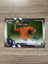 2021 Topps Chrome Nivaldo Rodriguez Rookie Auto RC #RA-NR Astros