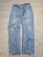 Vintage Levi's 501 Jeans Men's 35 x 36 FITS 32 x 31 Blue Straight Leg Y2K Fade