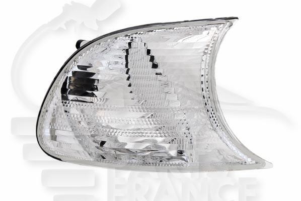 Feu avant-droit blanc finition origine de qualité supérieure pour BMW E46