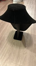 Jewelry Stand Display Darice Form 15 Inch Black Velvet Neck Chest 2025-336 3D
