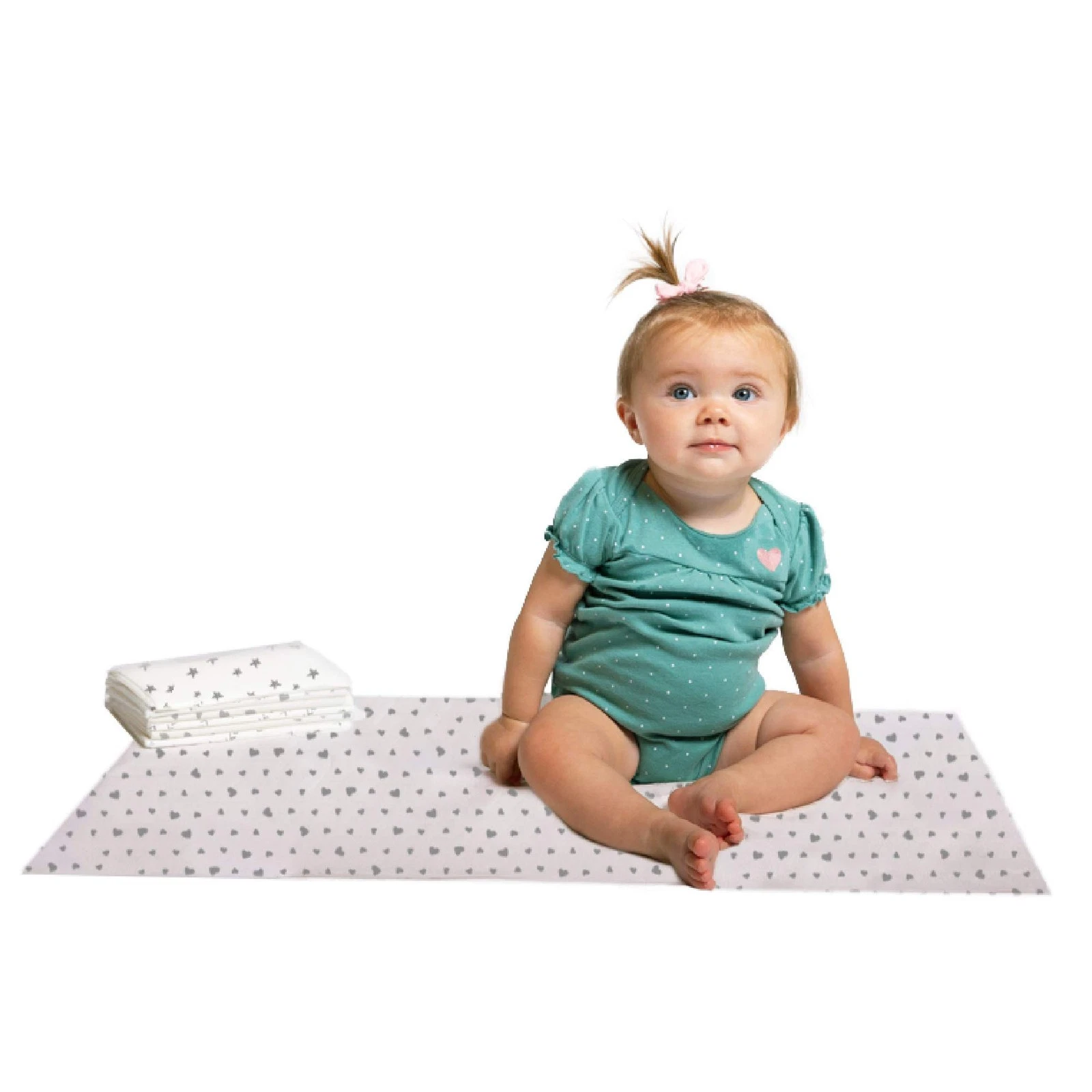 Healthy Habits Disposable Changing Pads for Babies - Diaper Changing Table Co...