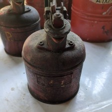 Just Rite VINTAGE SAFETY GAS CAN C.1940-1950