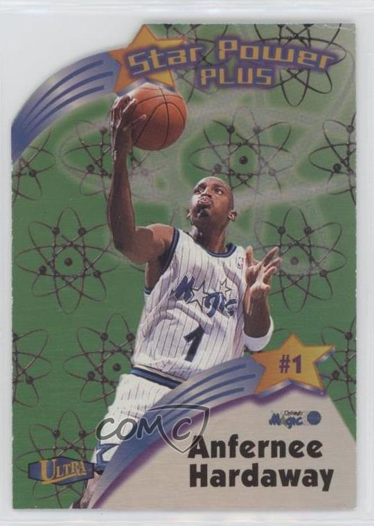 1997-98 Fleer Ultra Star Power Die-Cut Plus Anfernee Hardaway #7SPP 0o5