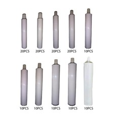 Empty Aluminum Paint Tubes Sample Packing Bottles Jars Refillable Container for