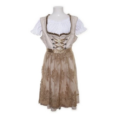 Lifos, Dirndl, Größe: 50, Beige, Polyester, Damen #hvh