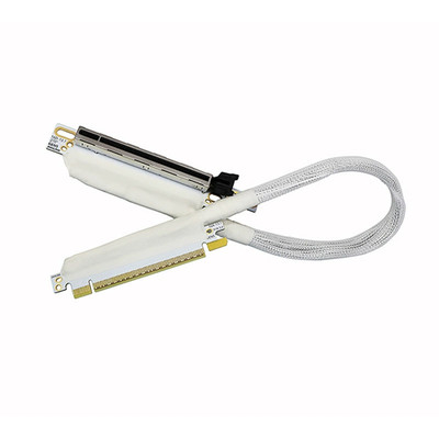 PCIe5.0 X16 GPU Graphics Card Extension Cable Gen5 64GBS Left/Right Riser Cable