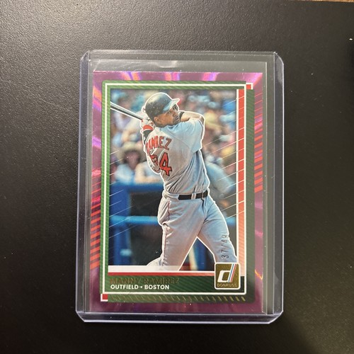 2025 Donruss Manny Ramirez Magenta Foil /49