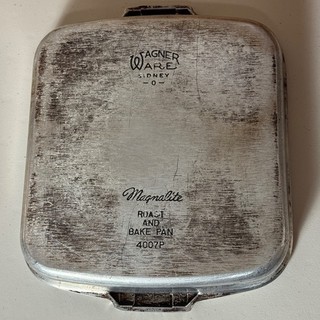 Wagner Ware Sidney 0 Magnalite Roast & Bake Pan 4007P Vintage Aluminum