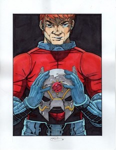 Orion 8x11 Pinup By Trever Scott Cameron