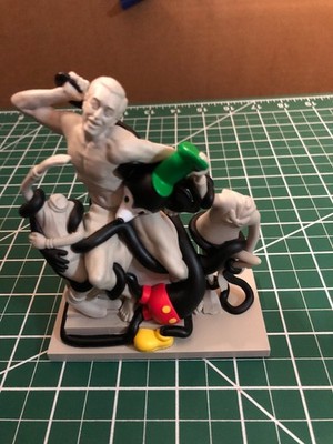 Mschf Mickey Mouse Public Domain Mouse Collectible Figure, encased coin included