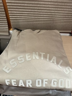 ESSENTIALS DUSTY BEIGE SIZE XLARGE BRAND NEW-NEW WORN