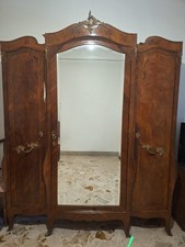 Grande armadio  in noce primi del '900 stile Chippendale
