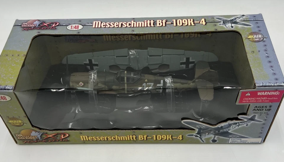 21st Century The Ultimate Soldier 1:48 WWII German Messerschmitt Bf-109K-4 NIB - Image 2 of 4