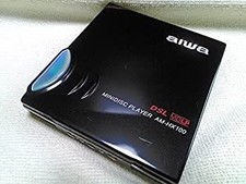 Used - Very Good Aiwa Am-Hx100 Portable Md Player Vibtage JPN Limited Edition Ra