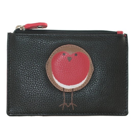 Mala Leather Bobbie Robin Card & Coin Purse - BNWT