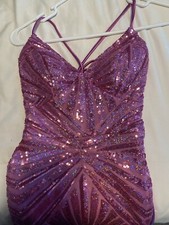 Purple/ Pink Prom Dress Size 2/3
