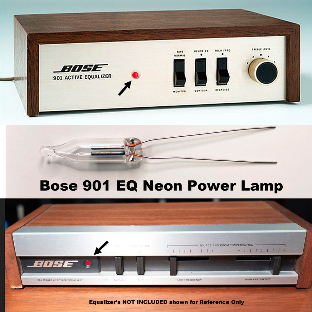 Replacement Neon Power lamp Bose 901 Equalizer EQ. For Replacement Neon Power lamp Bose 901 Equalizer EQ. For