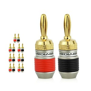 Banana-Plugs-Resistant-24K-Gold-Plated-Connectors-7-Pair-14-Banana-Plugs