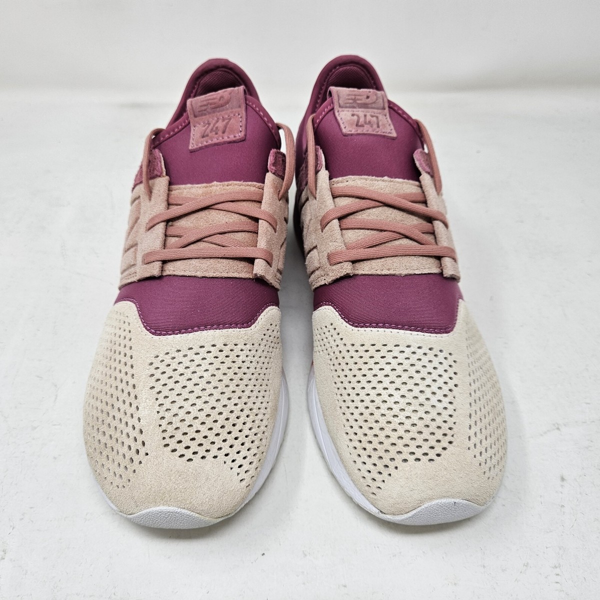 Mens New Balance 247 Athletic Comfy Casual Shoe / Pink Beige  
