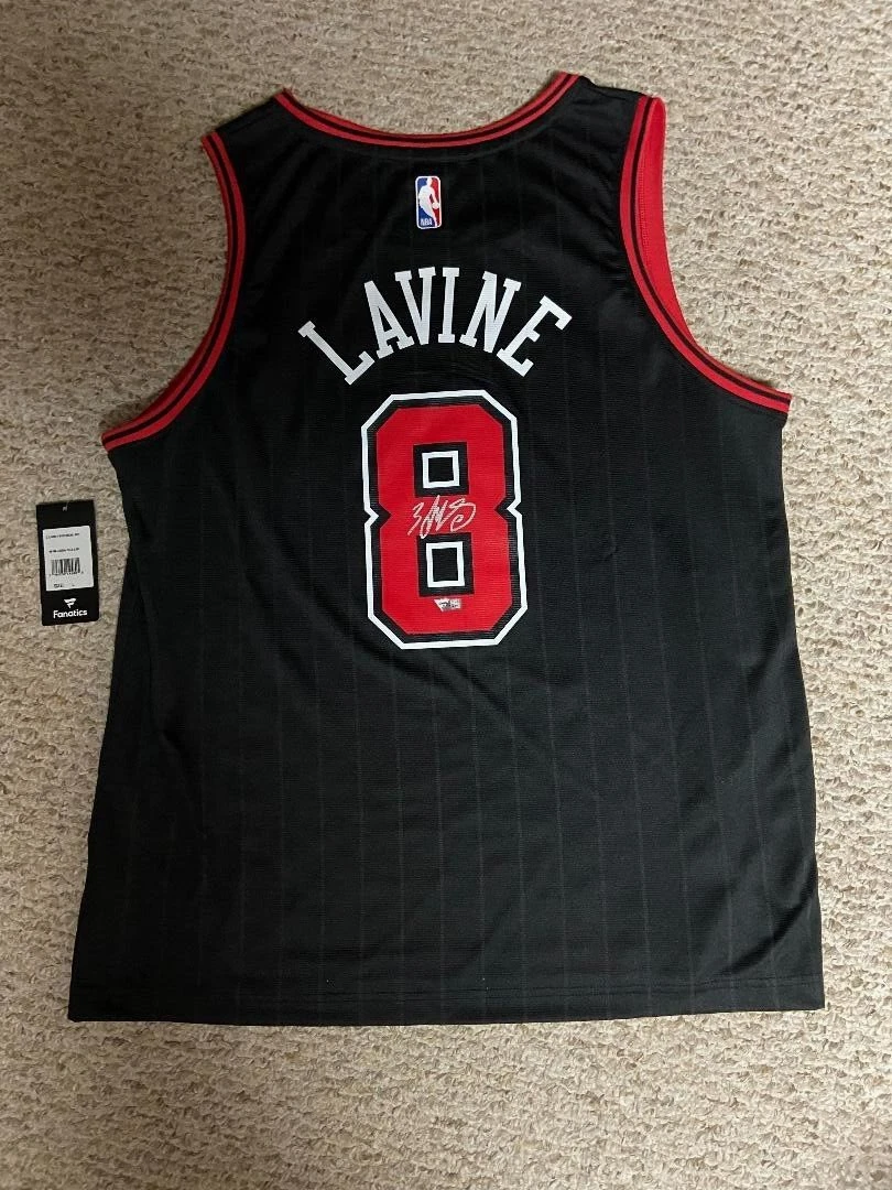 Zach lavine black clearance jersey