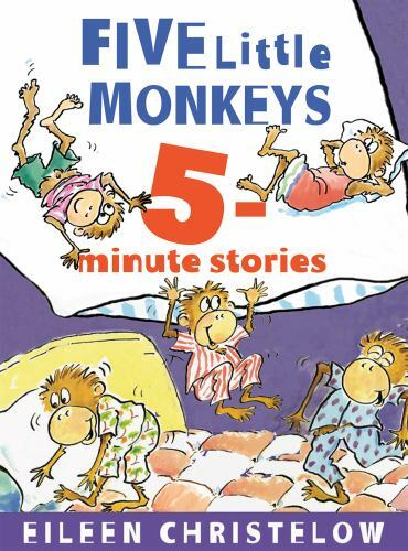 Five Little Monkeys 5-Minute Storie- 9781328453594, hardcover, Eileen Christelow