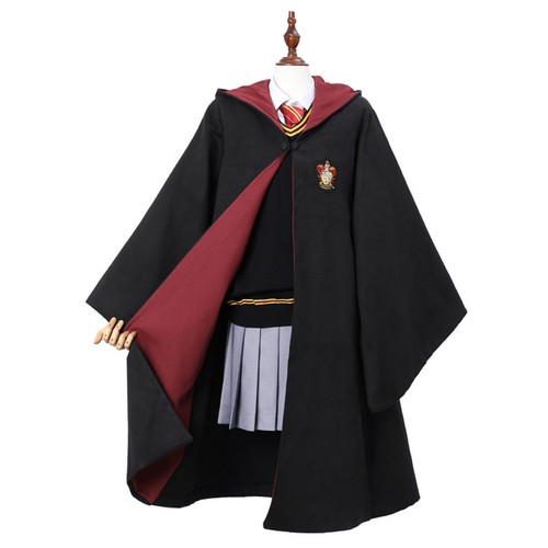 Hermione Granger Gryffindor Outfit Cosplay Costume Suit Uniform Kid &Adult - Picture 2 of 21