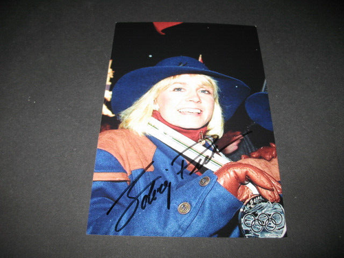 Solveig Pedersen NOR 2.OS 1992 Langlauf Foto ORIGINAL - 第 1/1 張圖片