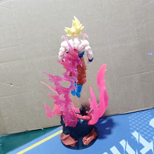 Dragon Ball Son Goku 25cm Anime Figure Ultra Instinct Super Saiyan Figurine Stat - Picture 4 of 7