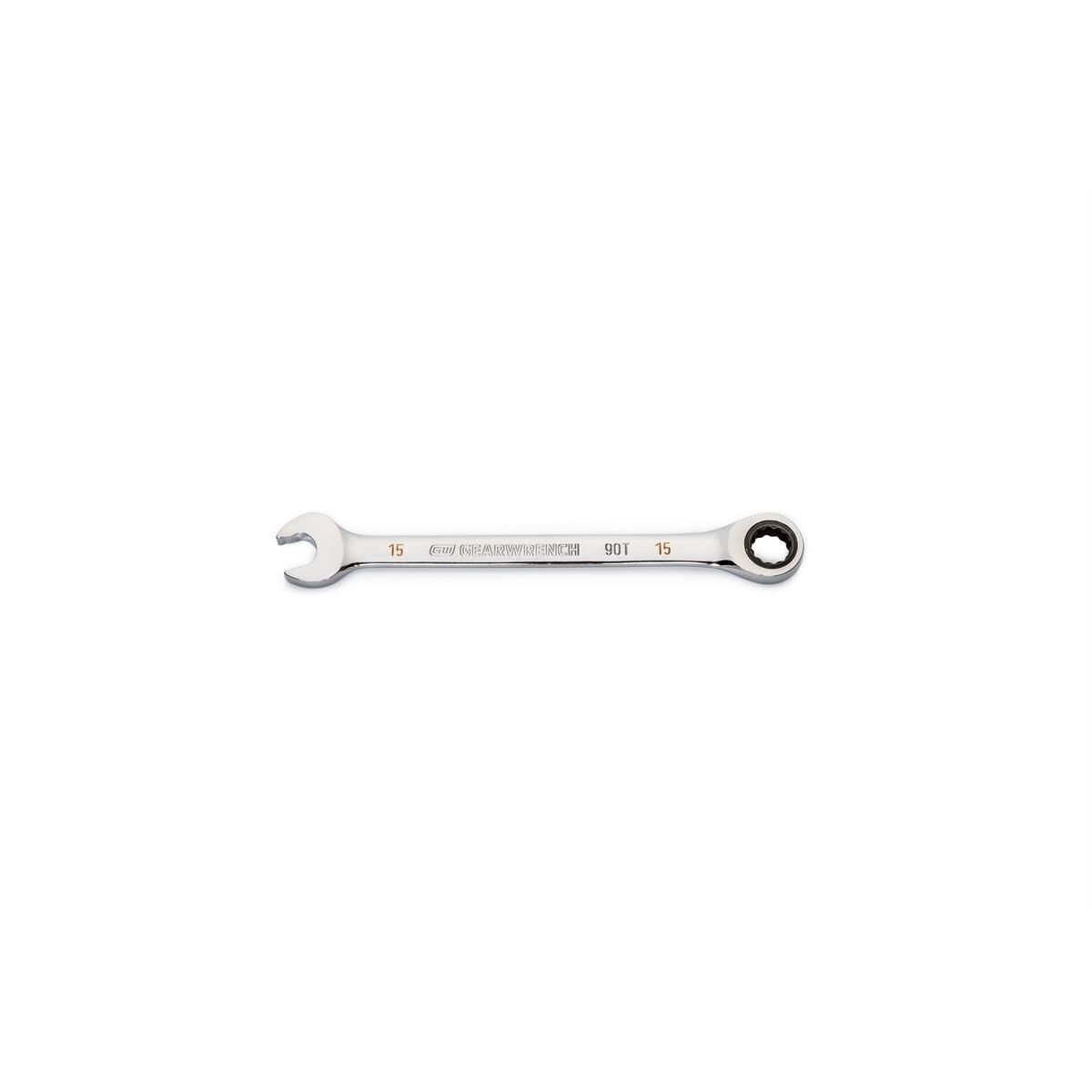 Gearwrench 15mm Wrench 90t 12 Pt Combo Ratchet 86915 Lifetime Warranty